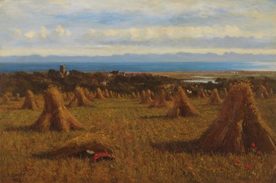 Covoni di mais, Berwick Beyond, 1888 da Joseph Moseley Barber